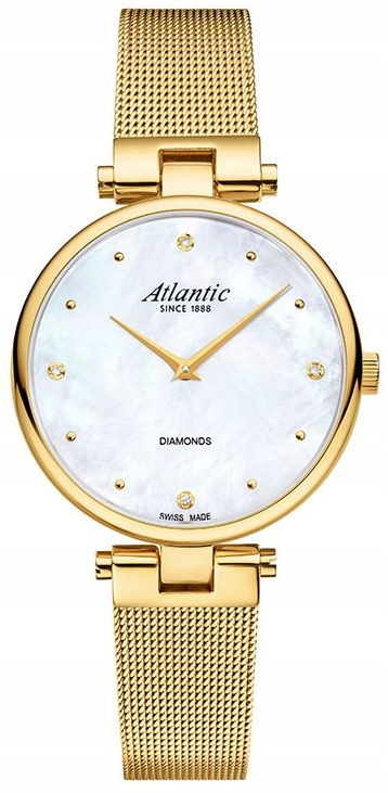 Atlantic Royal Diamonds Pattern Edition 29044.45.07GMB 33mm 3ATM Ronda 762