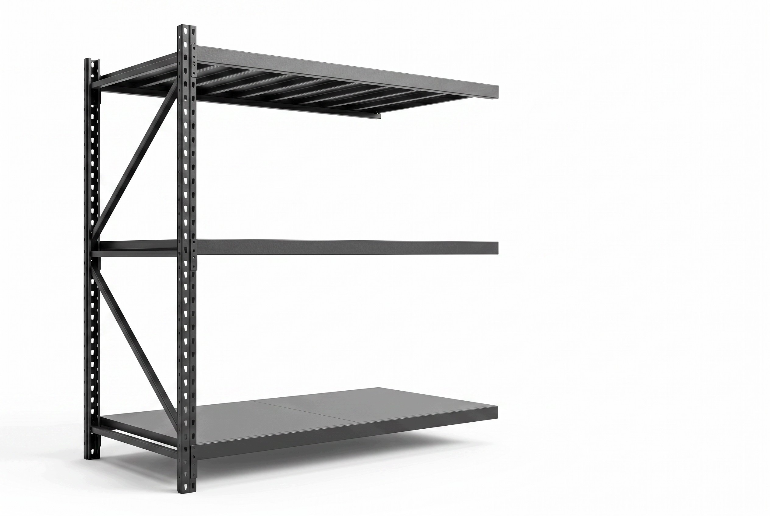 Regał dostawny metalowy 200x156x100 400kg półka magazynowy warsztat mocny