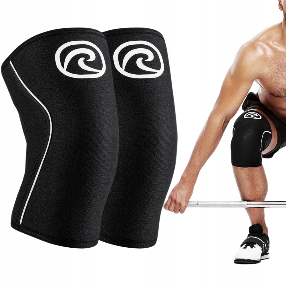Stabilizatory sportowe na kolana Rehband Power Max 7 mm Zestaw 2 szt. S