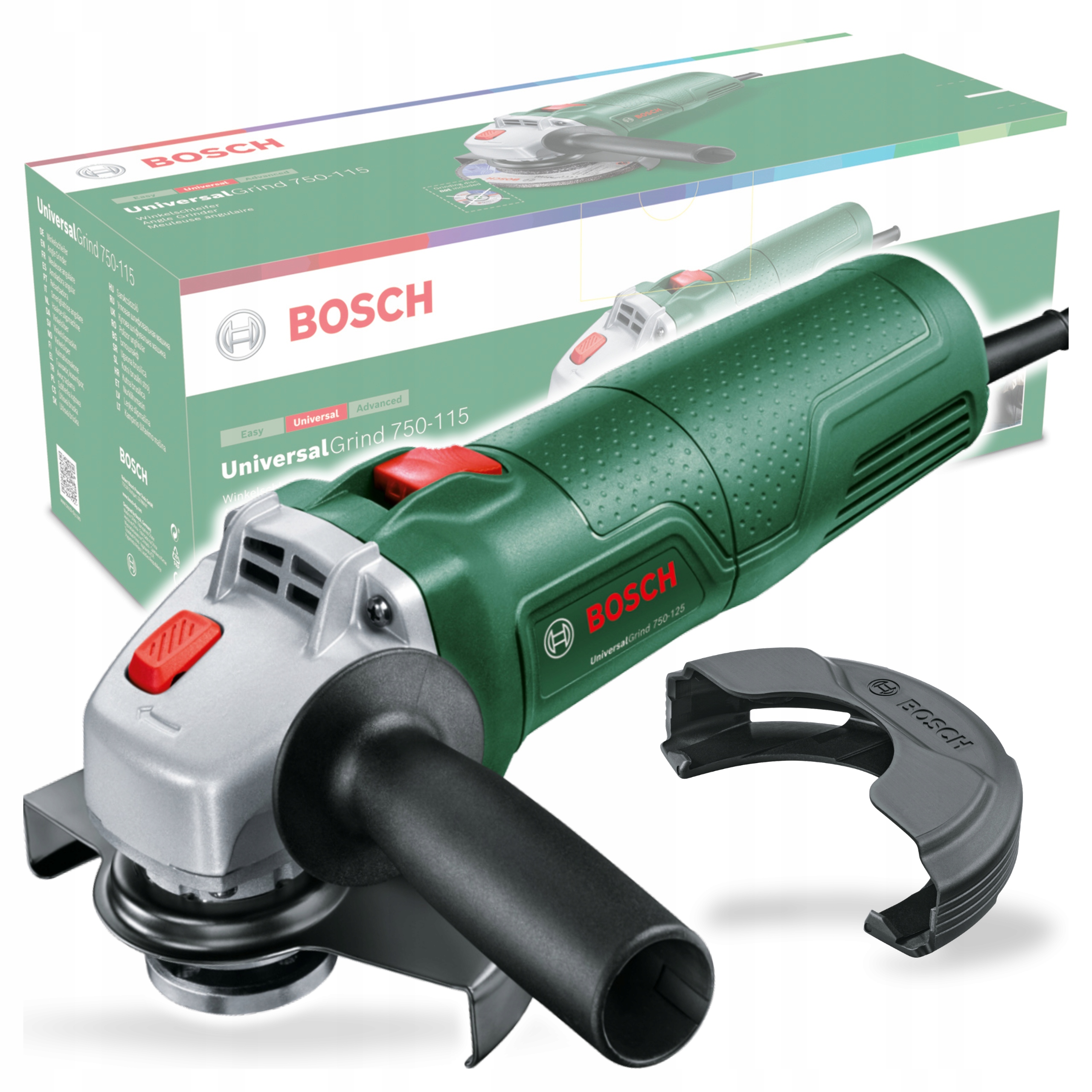 Bosch Diy UniversalGrind 750-125 Szlifierka kątowa 750W 06033E2001