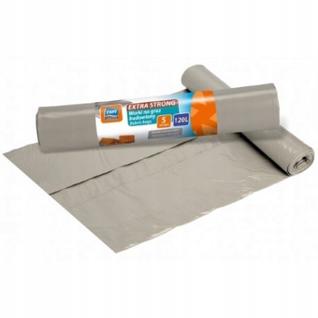 

Worki na gruz budowlnay 120L 5 szt. Extra Strong