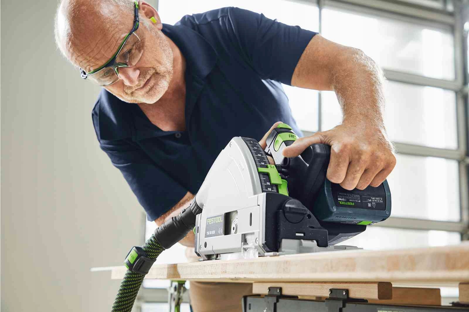 FESTOOL Zagłębiarka TSC 55 + 2 Akumulatory 5,0 Ah 577025 Napięcie akumulatora 18 V