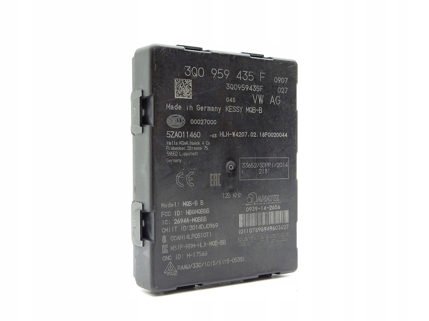 modul Computer Bedienteil KESSY VW PASSAT B8 3G 3Q0959435F