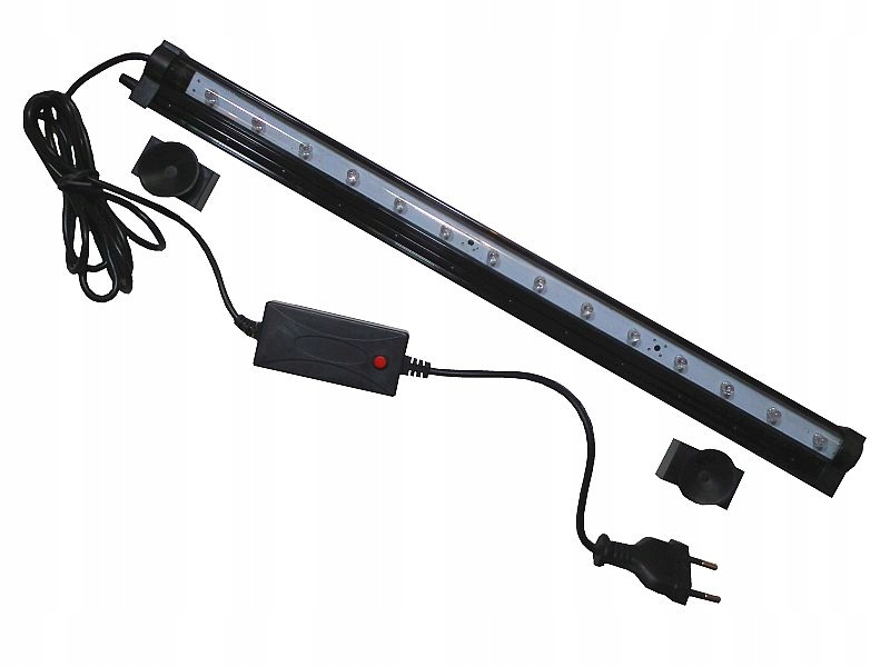 Levně Akvárium Osvětlené Led bubliny Vzduchová Clona 50cm