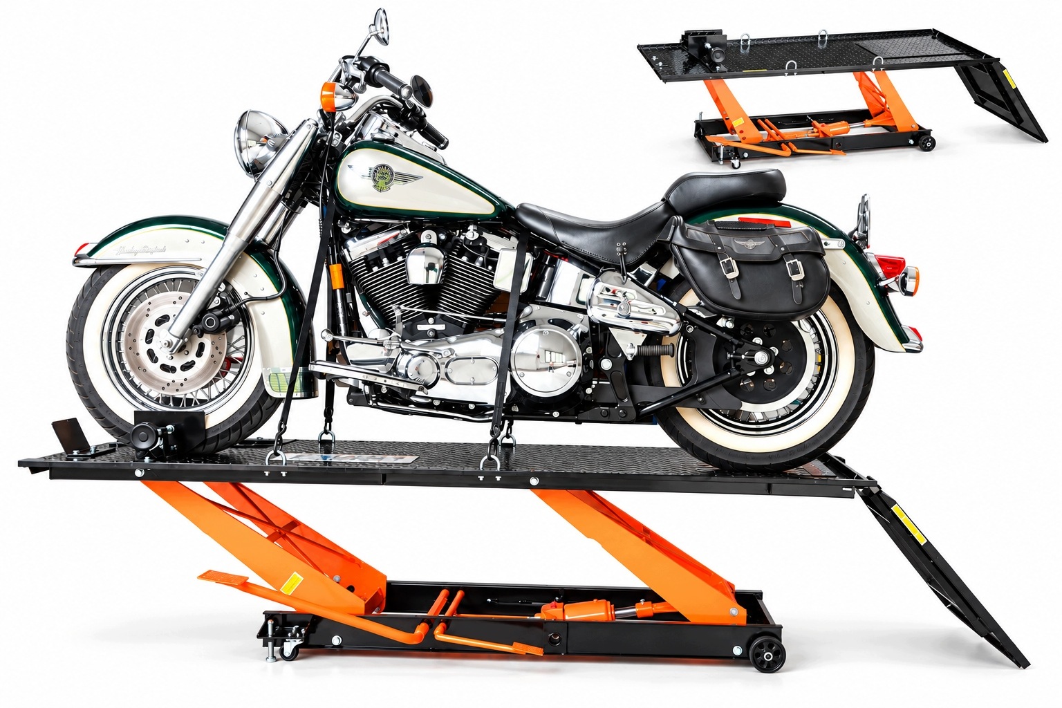 Podnośnik Motocyklowy Platforma Hydrauliczny 450kg 2200x670 785mm Farys