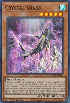 Yu-Gi-Oh! TCG: Crystal shark (LED9)