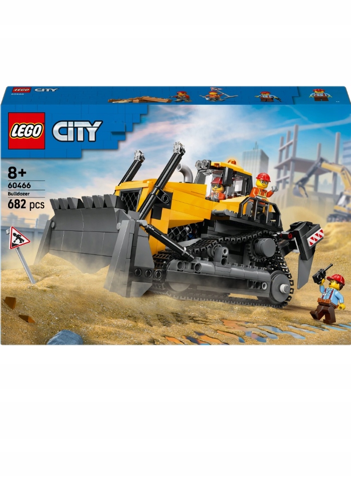 Lego City Žlutý buldozer 60466
