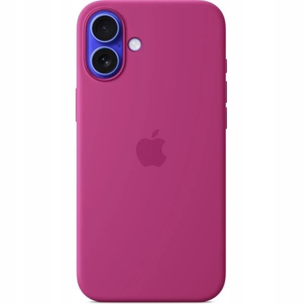 Apple silikónové puzdro s MagSafe pre Apple iPhone 16 Plus Fuchsia ružové…