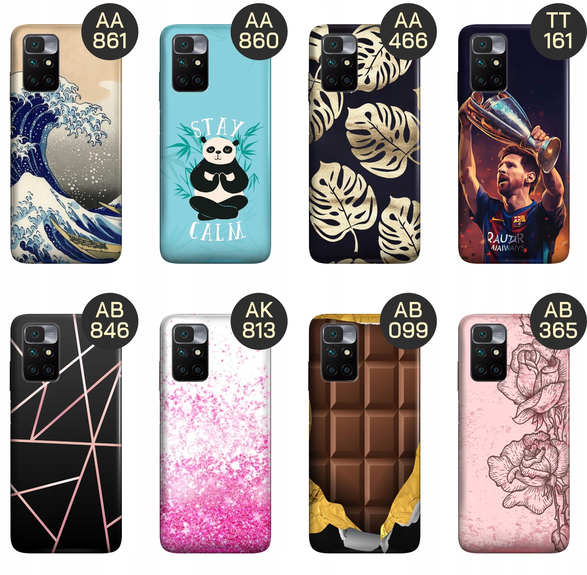 ETUI DO XIAOMI REDMI 10 WZORY TOP100 DESIGN Z NADRUKIEM ZE WZOREM +SZKŁO Załączone wyposażenie szkło hartowane