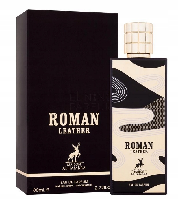Maison Alhambra Roman Leather 80 ml Parfém Unisex Kůže Ambra