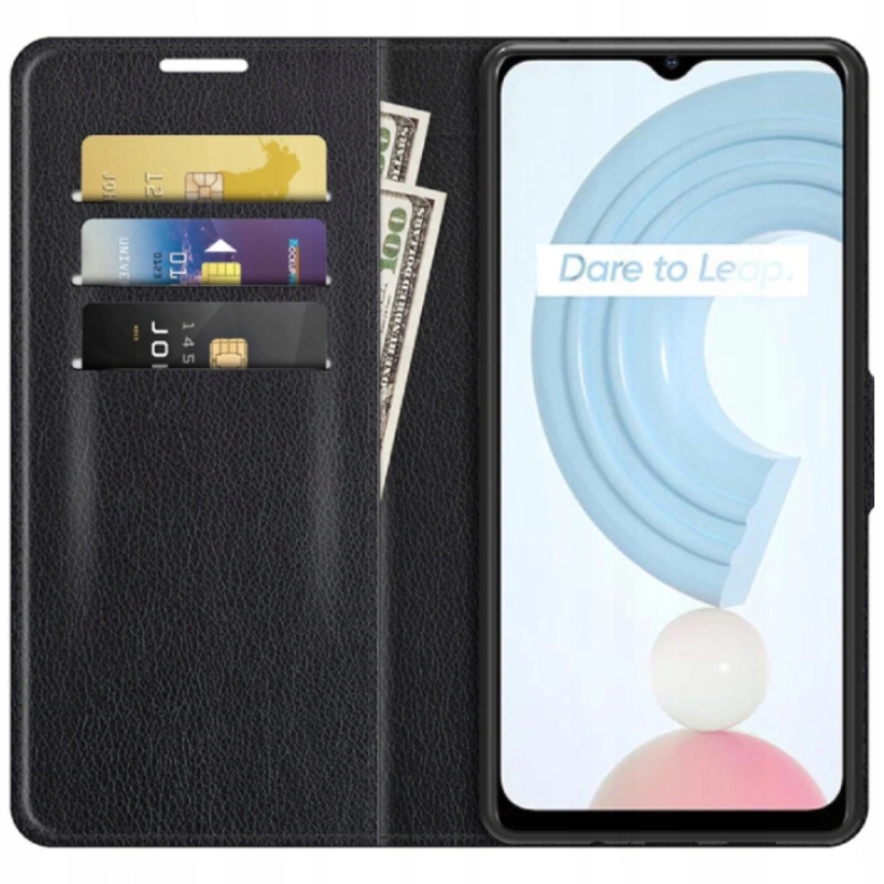 

Etui Portfel Litchi Case Do Motorola Moto G71 5G
