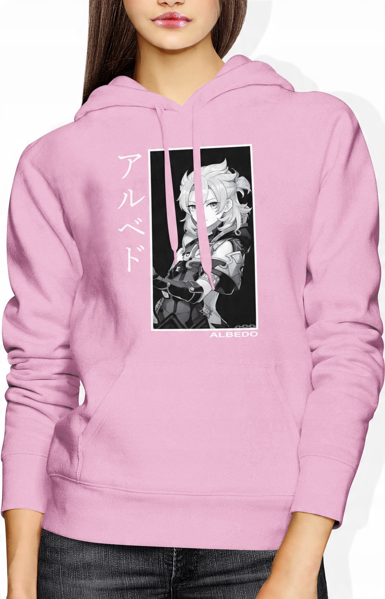 

Bluza Damska Genshin Impact Z Kapturem Rozmiar L