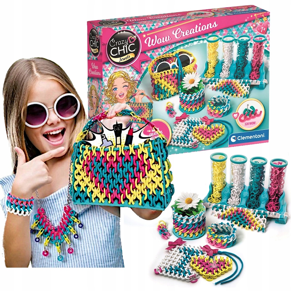 

Zestaw Do Robienia Bransoletek Crazy Chic Kreacje