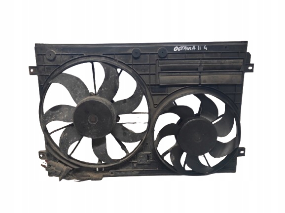 SKODA OCTAVIA 2 II 04- 2.0 TDI WENTYLATOR CHŁODNICY 1K0121207AA