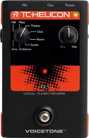Tc Helicon VoiceTone R1 Vocal Tuned Reverb