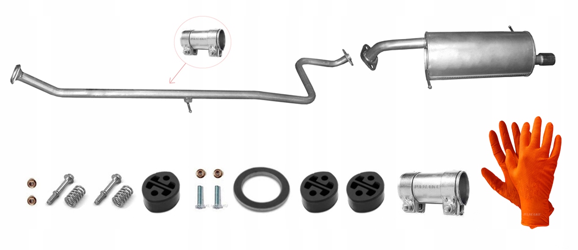 Mazda 2 1.3 (2007-2015) Trubka Tlumič