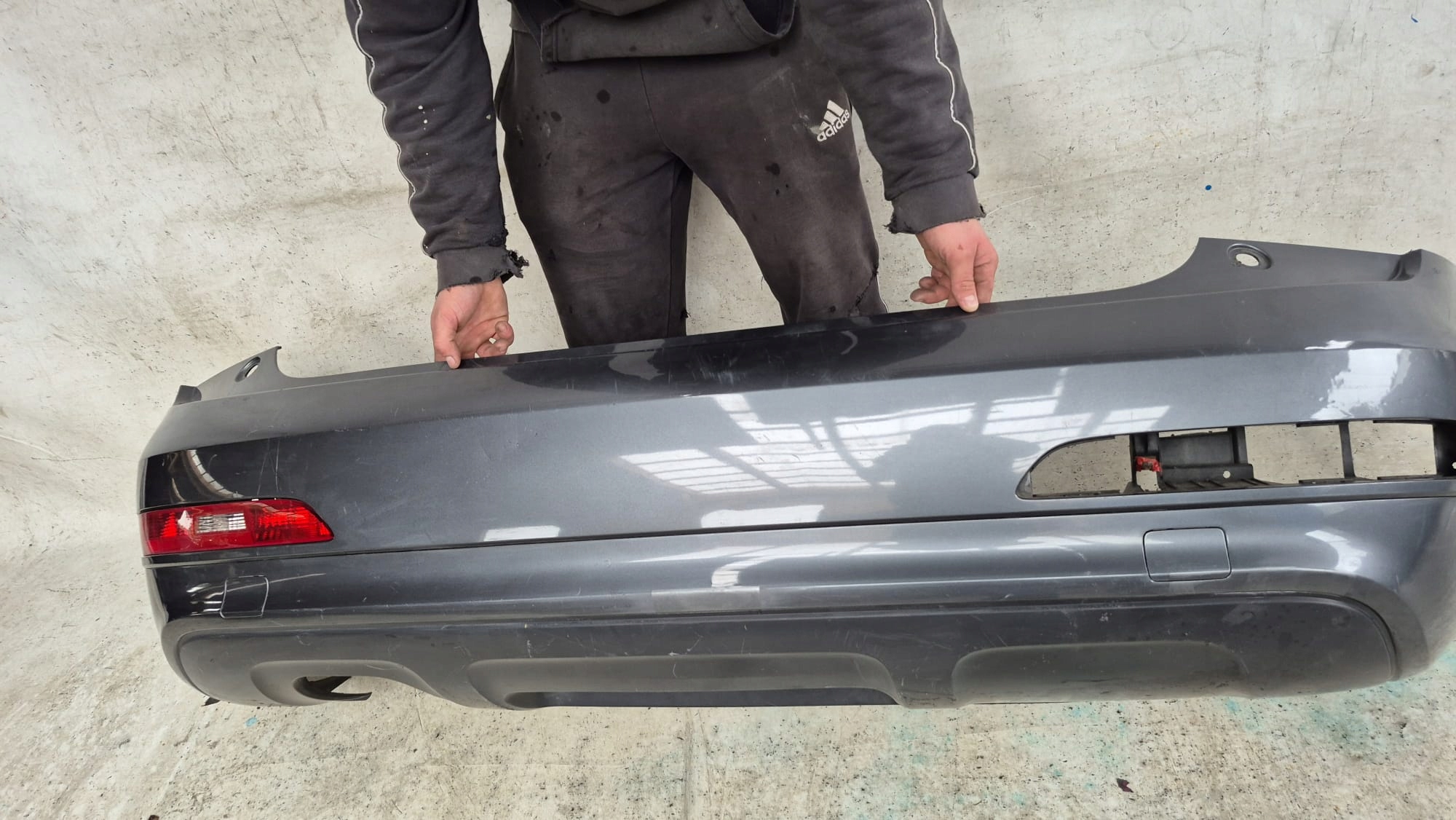 AUDI Q3 e 1 8U 11-14 Paraurti posteriore posteriore