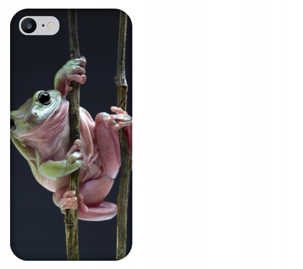 

Etui pokrowiec iPhone 7 Zaba smieszne zwierzeta
