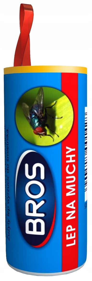 

Bros lep na muchy okrągły taśma rolka 1szt