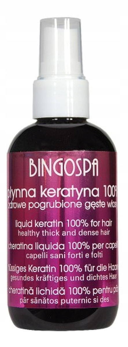 BingoSpa Tekutý keratin na vlasy 100 ml