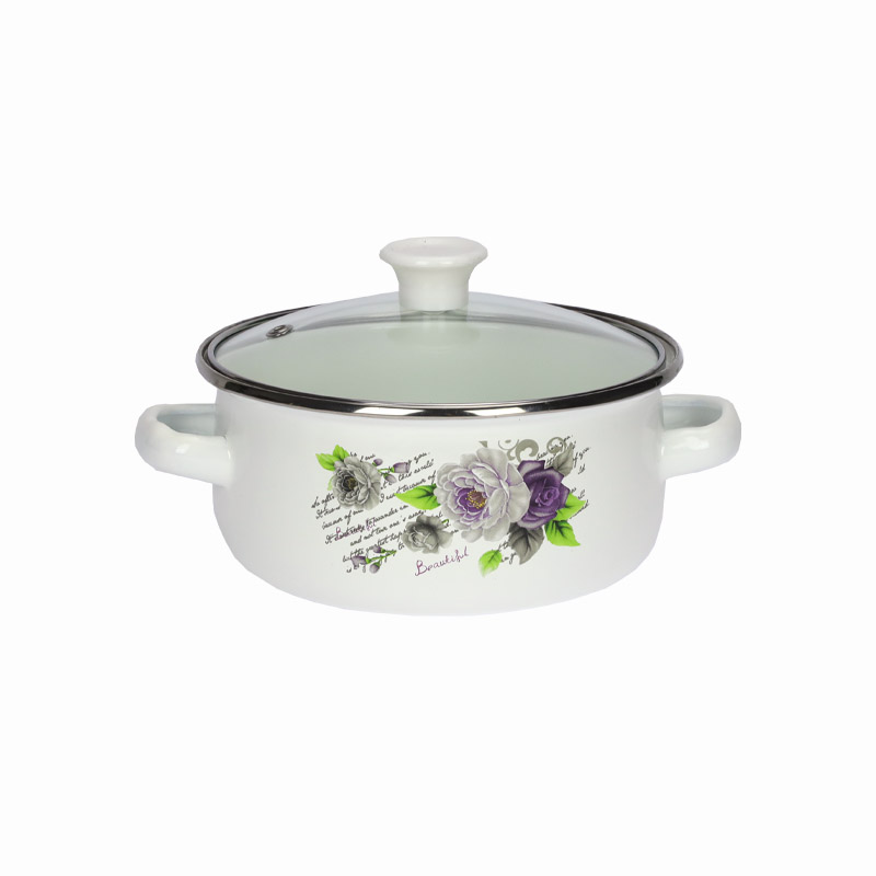 ZESTAW 3SZT GARNKÓW Z POKRYWAMI EMALIOWANYCH RÓŻA EAN (GTIN) 5902645010978