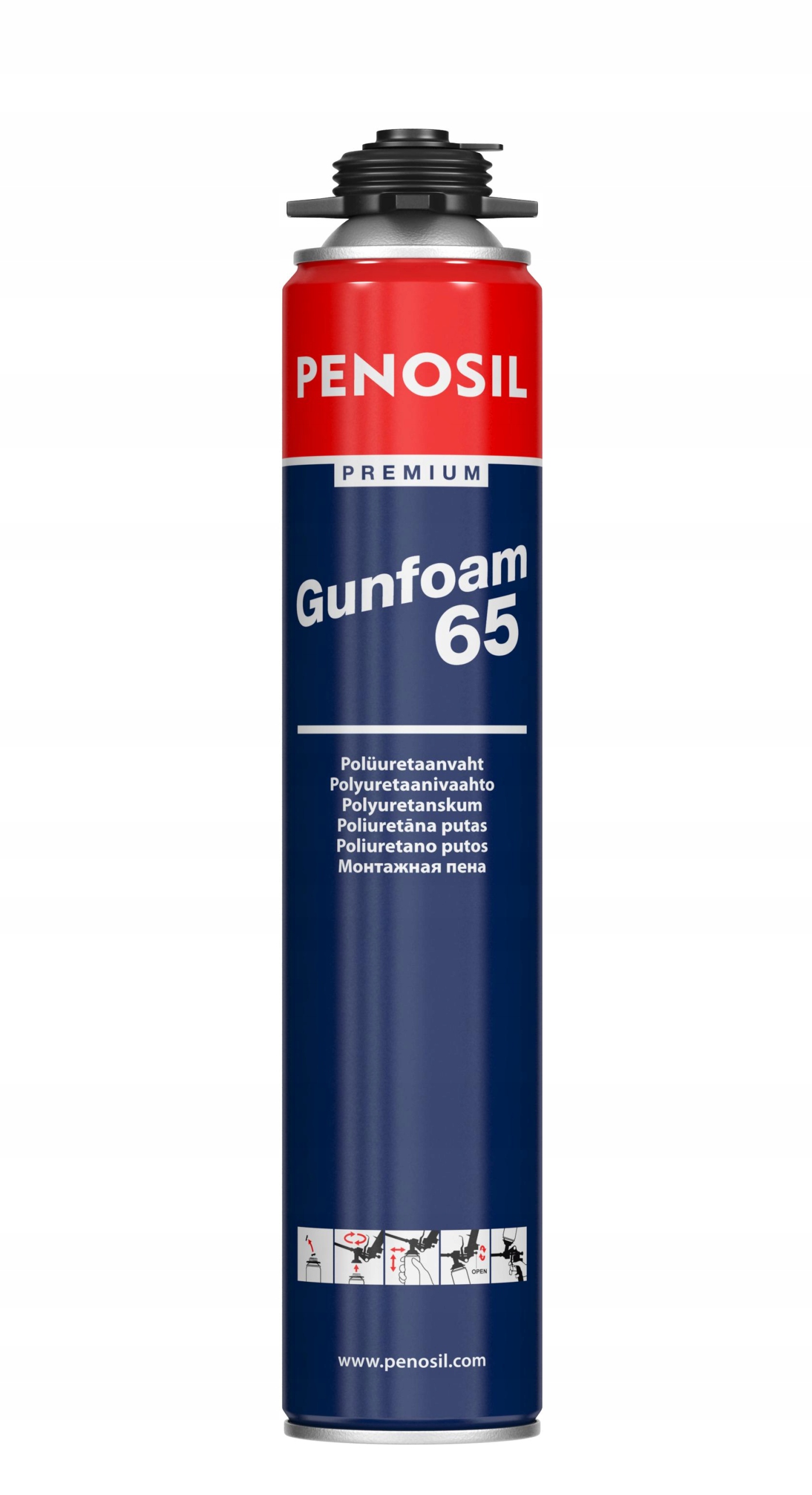 

Pianka montażowa pistoletowa Penosil 65