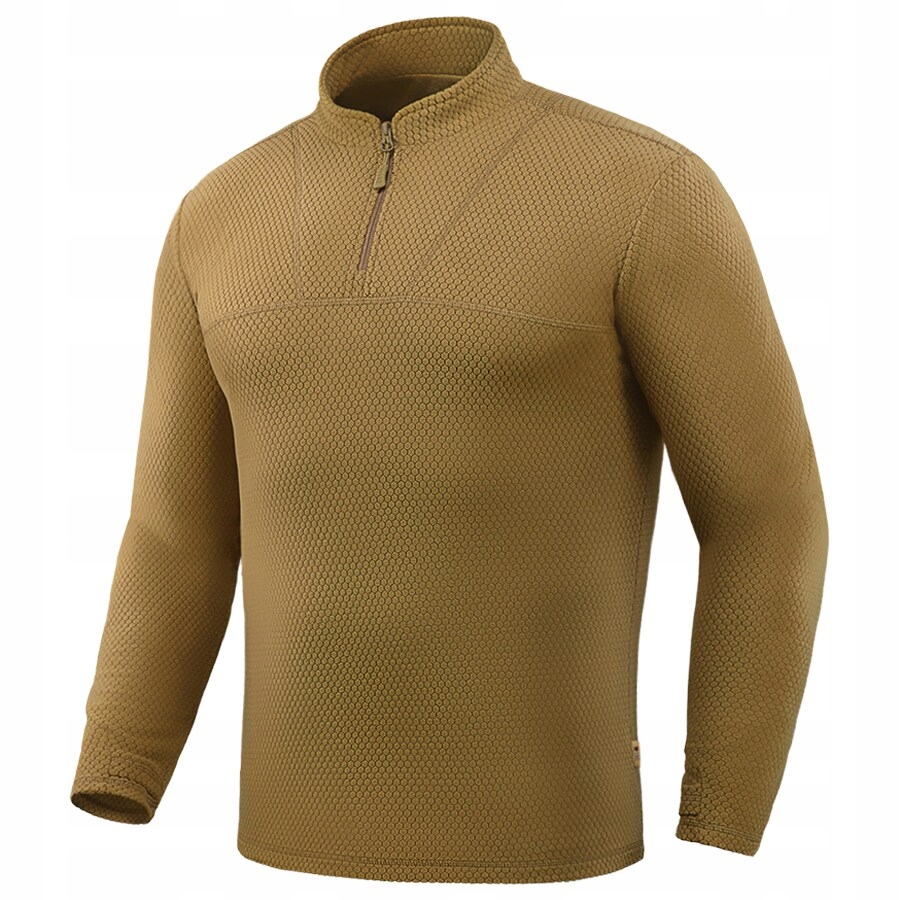 Termoaktivní sportovní fleecové tričko M-Tac Delta Level 2 Hex Coyote M