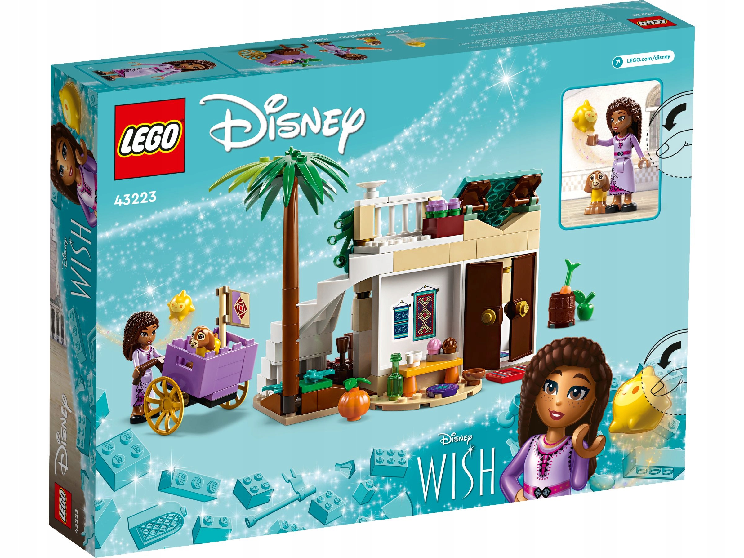 LEGO 43223 DISNEY HERCEGNŐ ASHA ROSAS-BAN Márka LEGO