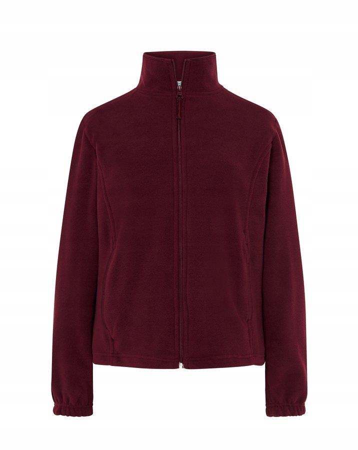 

Bluza Polar damski rozpinany Fleece burgund S