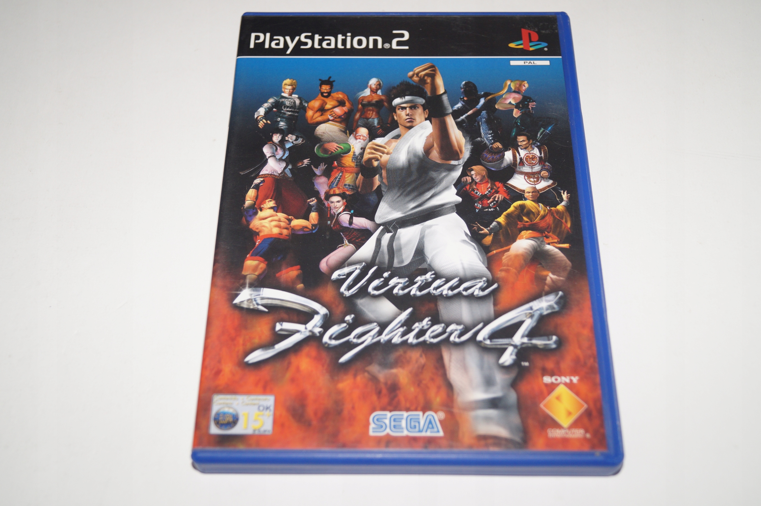 Gra VIRTUA FIGHTER 4 Sony PlayStation 2 (PS2) Platforma PlayStation 2 (PS2)