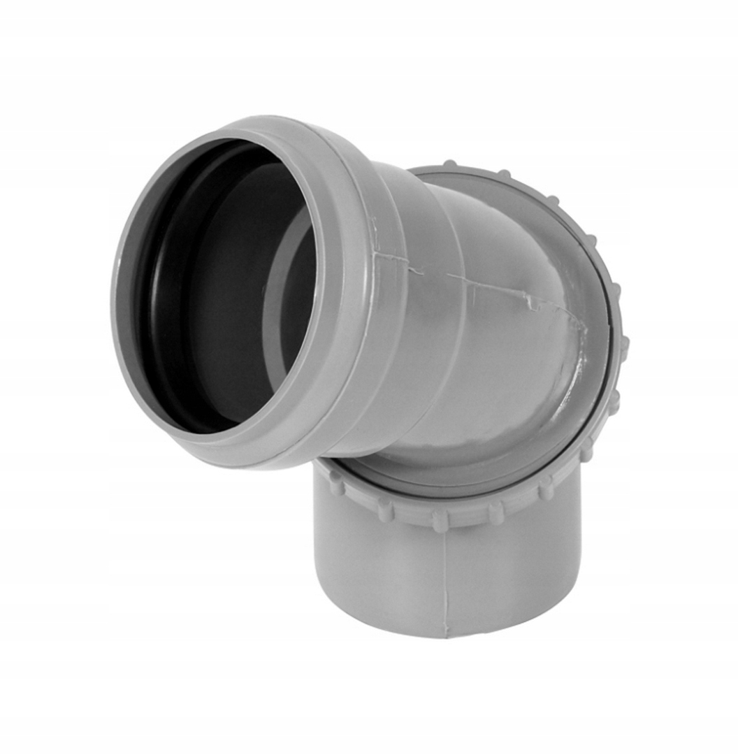 Kolano Nastawne Złączka Rur Kanalizacyjnych 110 mm
