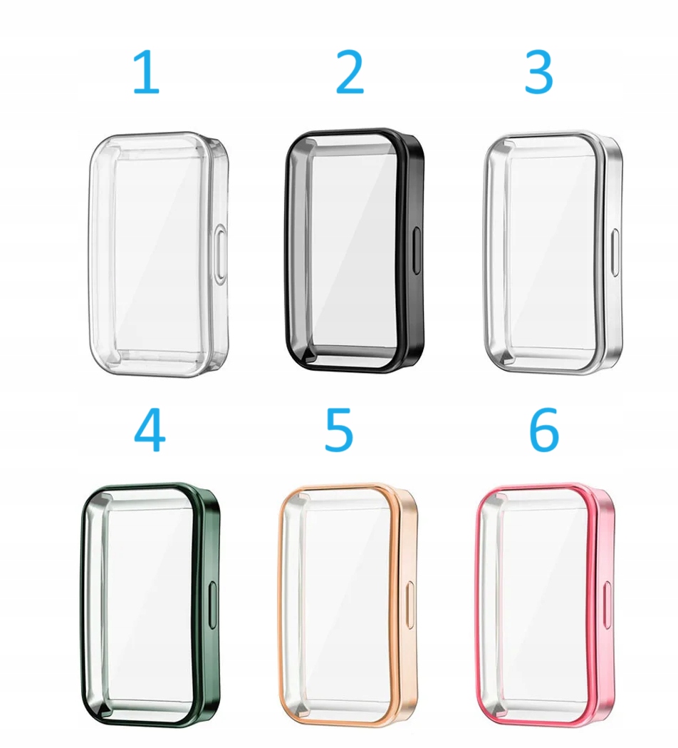 Etui Silikonowe Ochronne Pełna Ochrona do Huawei Band 9 / 8 | KOLORY Stan opakowania oryginalne