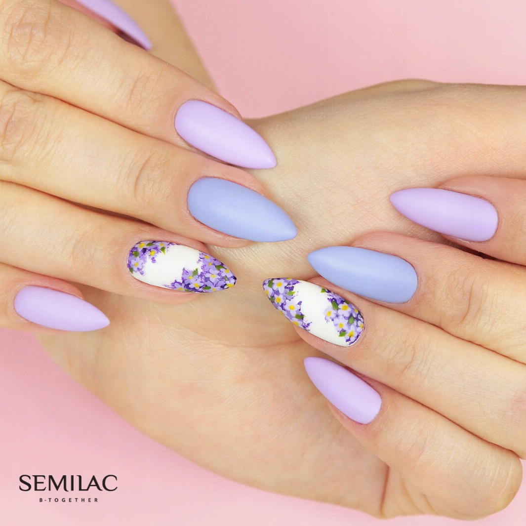 SEMILAC 145 Lila Story UV LED Lakier Hybrydowy 7ml Marka Semilac