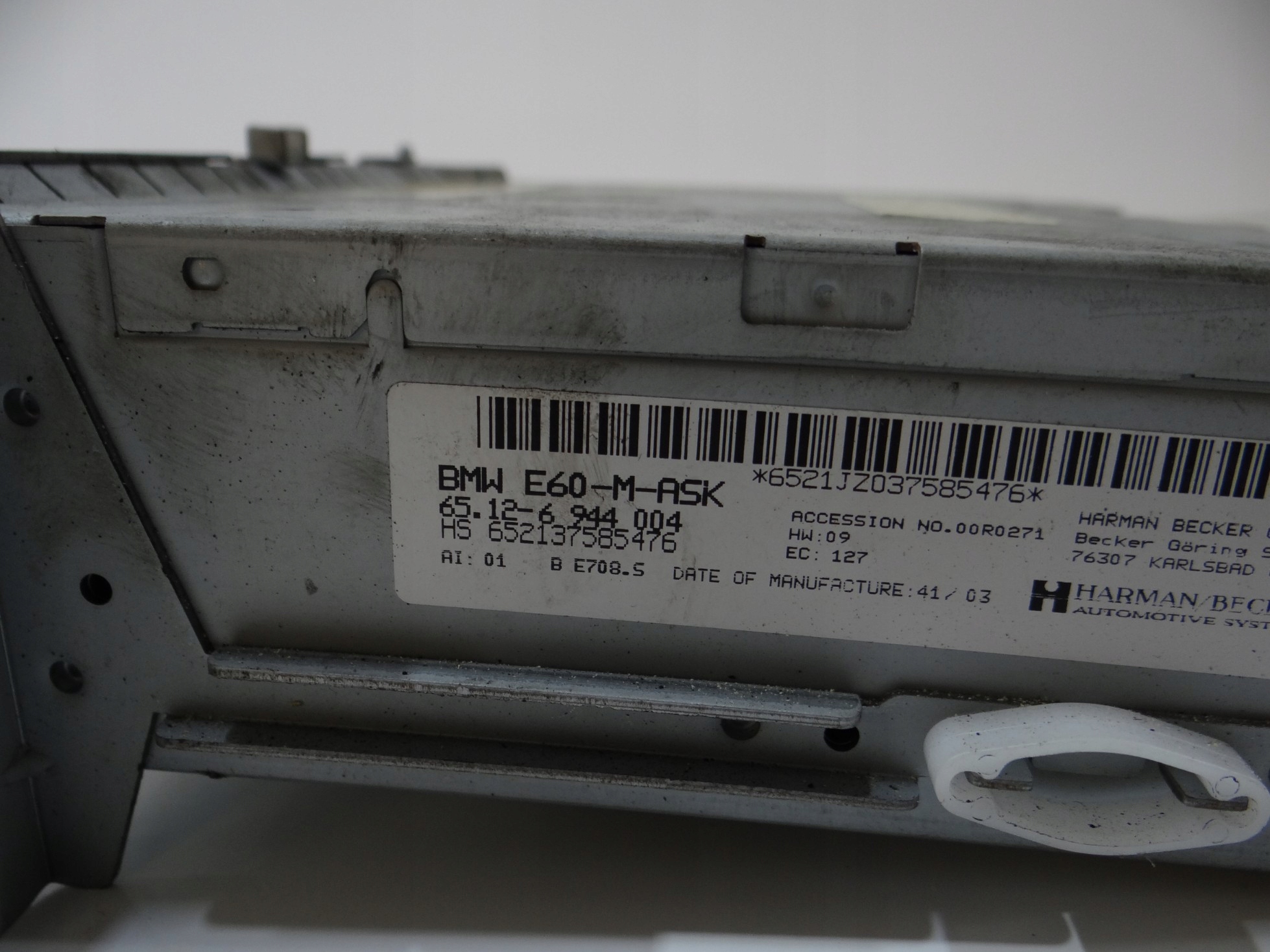 RADIO player navigation devices BMW E60 E61 6944004