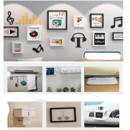 DWUSTRONNA TAŚMA NANO WIELOKROTNEGO UŻYTKU 5M MOC Długość 5 m