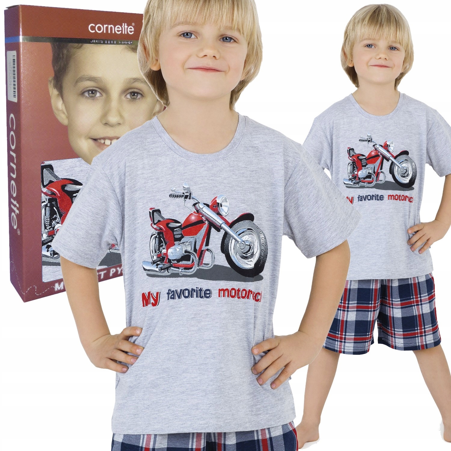 

Cornette piżama chłopięca 789/18 My Motorcycle