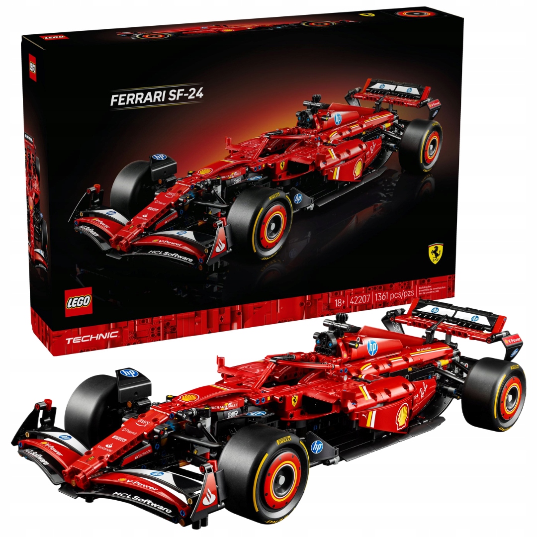 Lego Technic 42207 Formule F1 Ferrari SF-24 Auto závodní auto