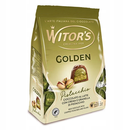 Levně 2x Pralinky Golden Pistacchio 200 g Witor's