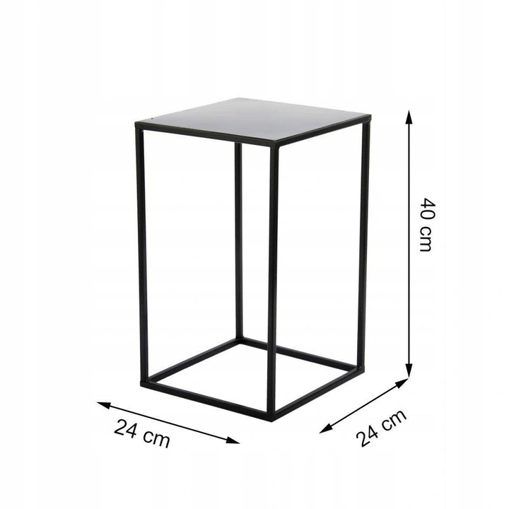 KWIETNIK STOJĄCY STOJAK NA KWIATY METALOWY LOFT Marka HowHomely