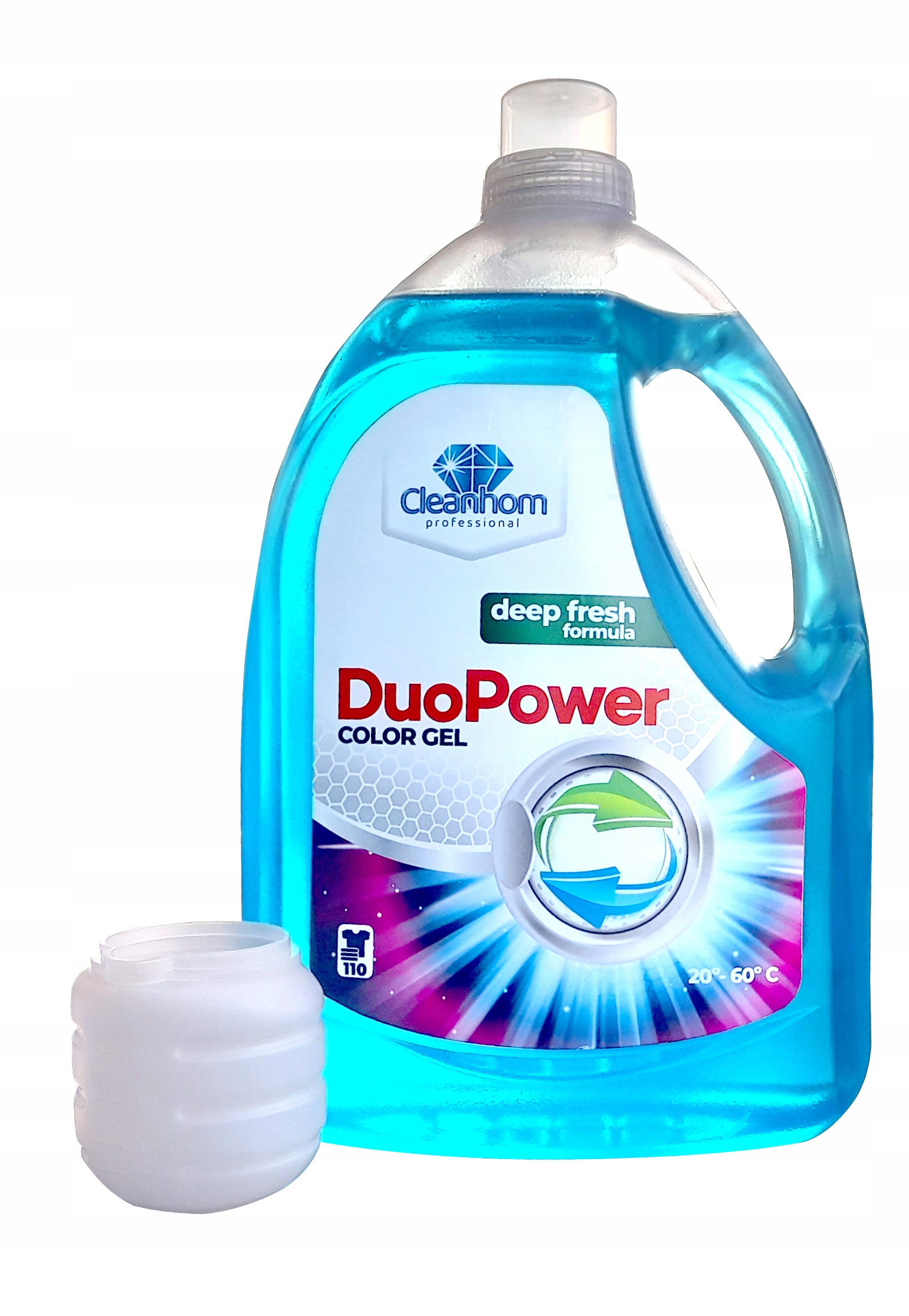 

Cleanhom DuoPower żel do prania Color 3,3l/110prań