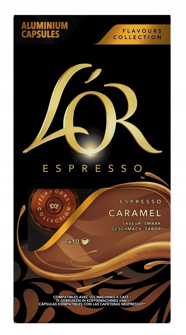 Levně Nespresso L'or Espresso Caramel kapsle 10 ks