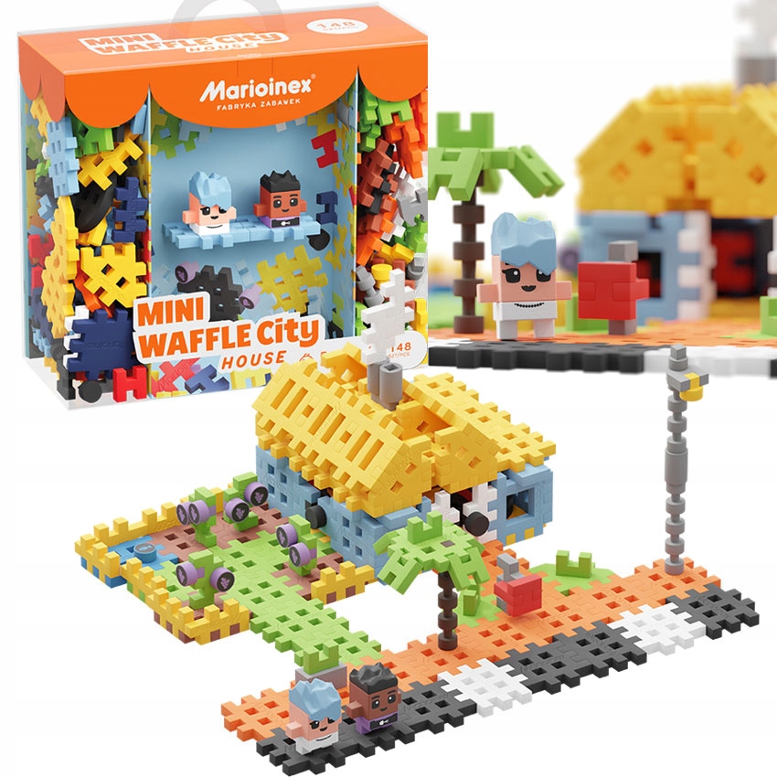 

Mini Wafle City House 148 El Marioinex Waffle Dom