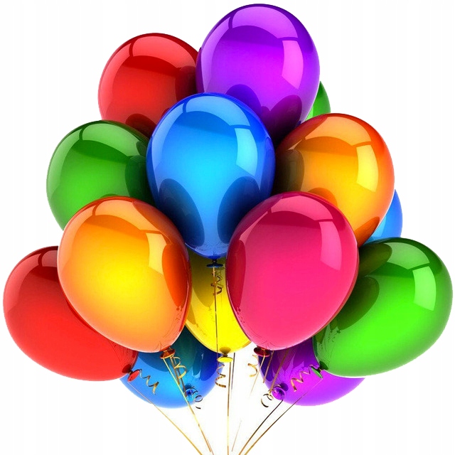 

Balony Metaliczne MIX Strong Balloons 50szt 27cm