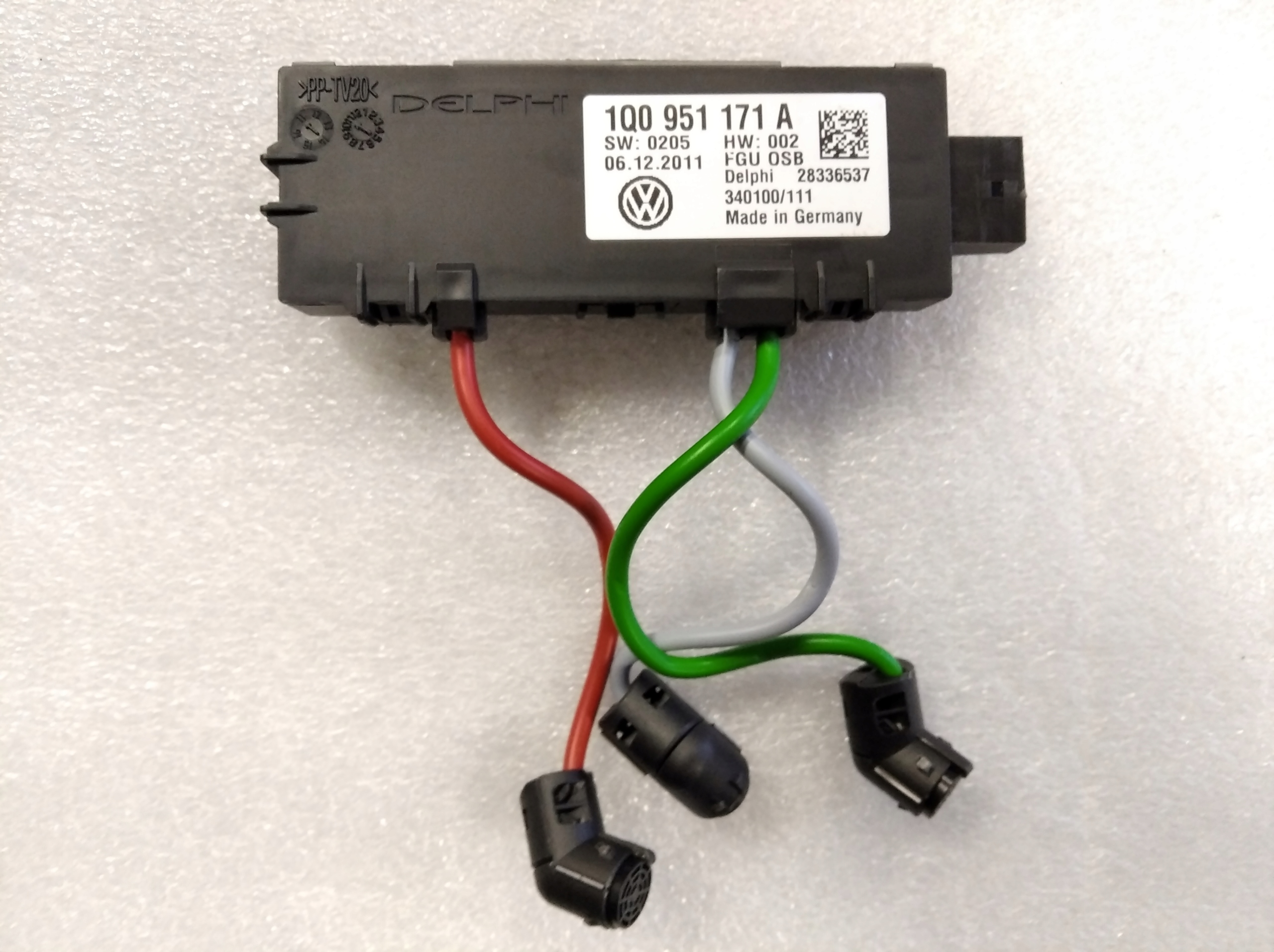 1Q0951171A ДАТЧИК ДВИЖЕНИЯ СИГНАЛИЗАЦИЯ VW EOS GOLF