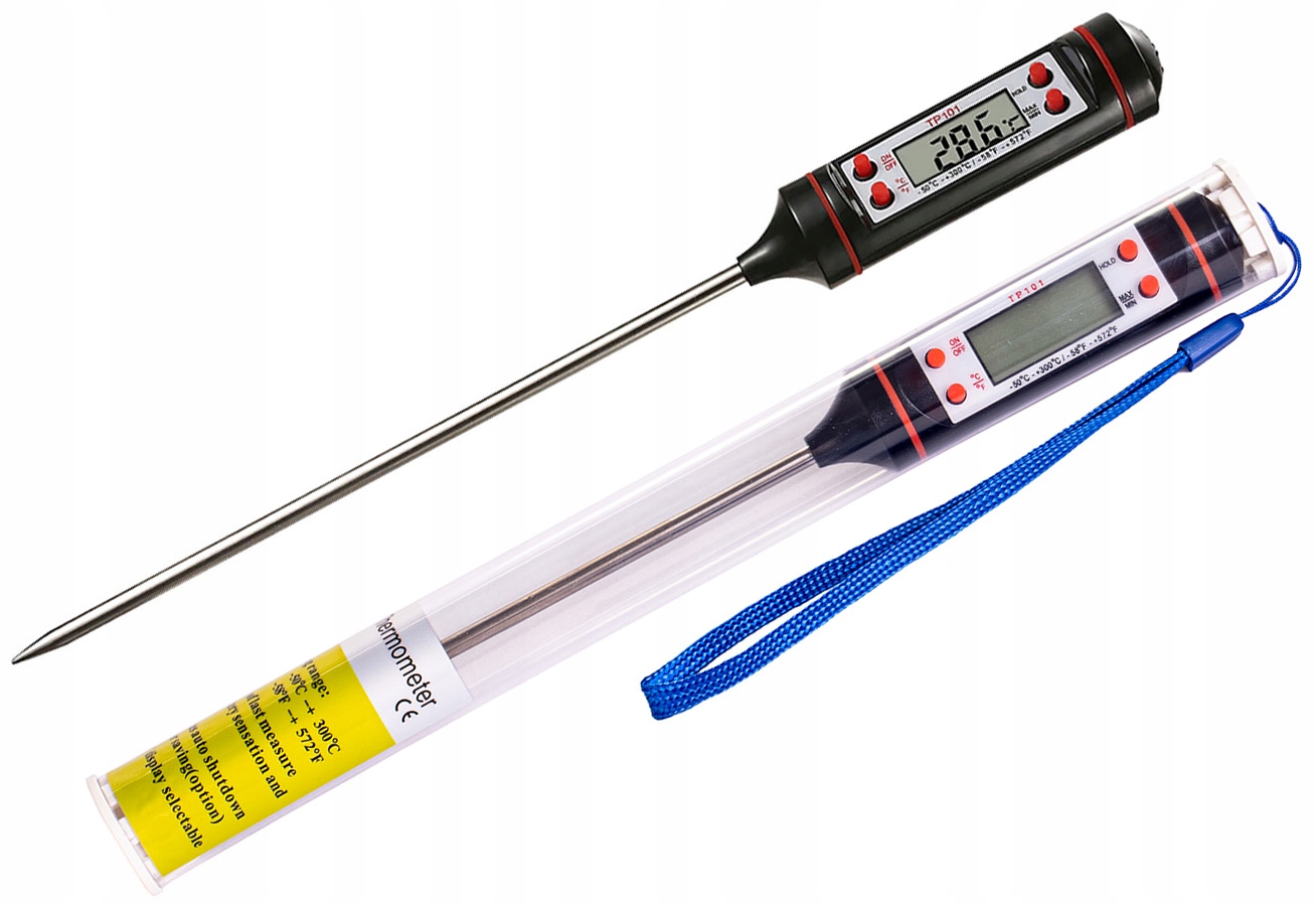

Termometr Szpilkowy LCD Sonda Do Mięsa Mleka Wina