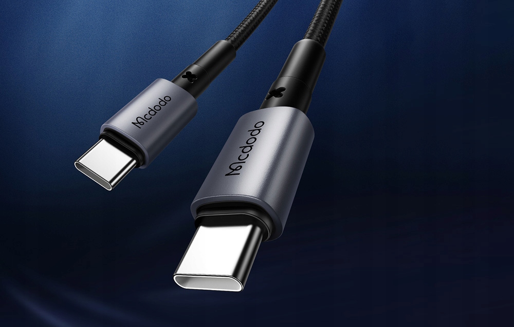 MCDODO KABEL USB TYP C DO USB TYP C WYTRZYMAŁY PRZEWÓD PD 65W USB 2.0 1M Długość przewodu 1 m