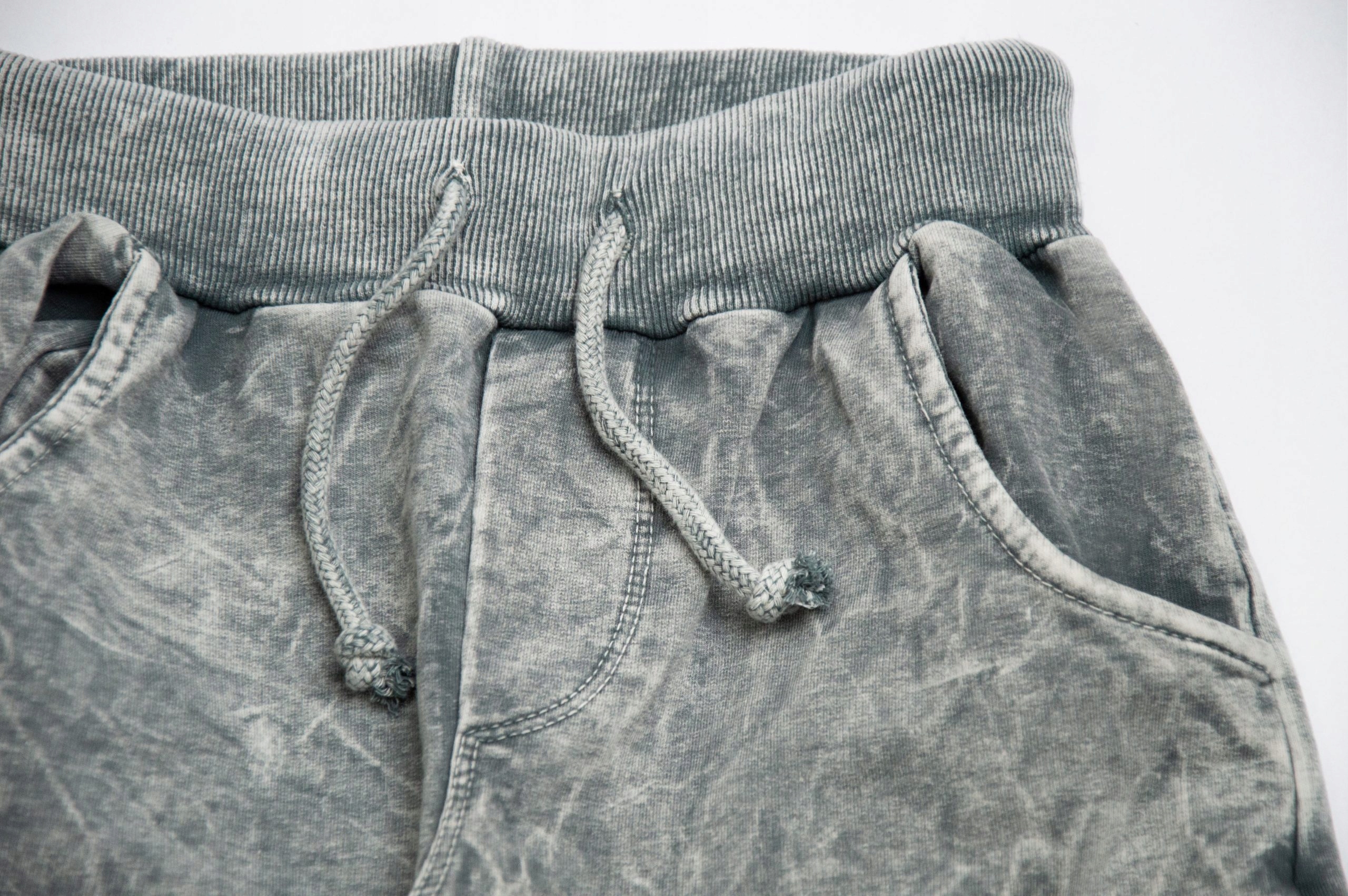 JOGGERY DEKATYZOWANE Z KIESZENIAMI szare 92 Marka Inna marka