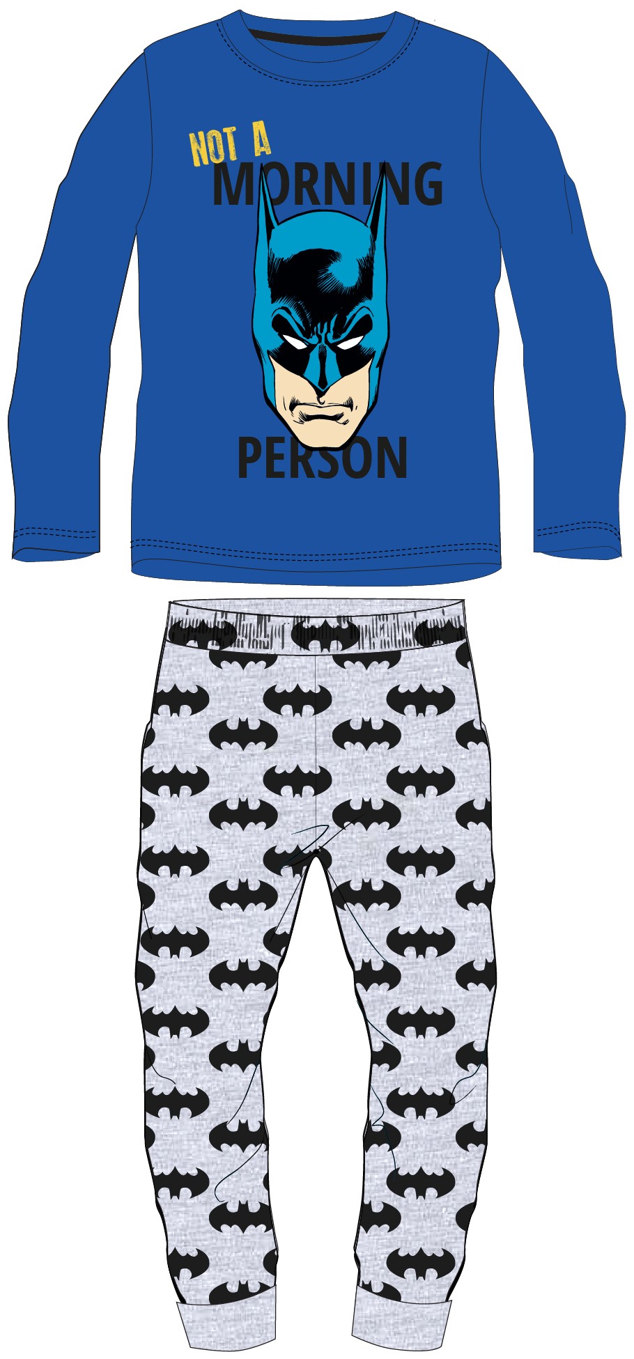 PIŻAMA CHŁOPIĘCA MŁODZIEŻOWA BATMAN r 104