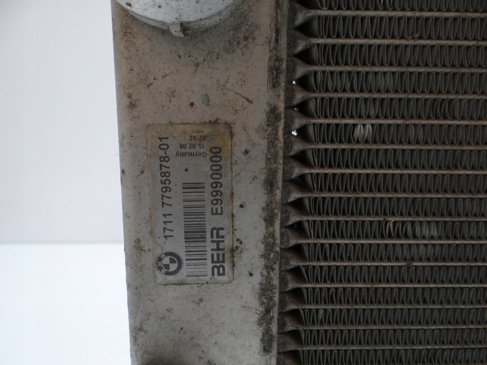 water cooler BMW E60 E61 N47 7795878