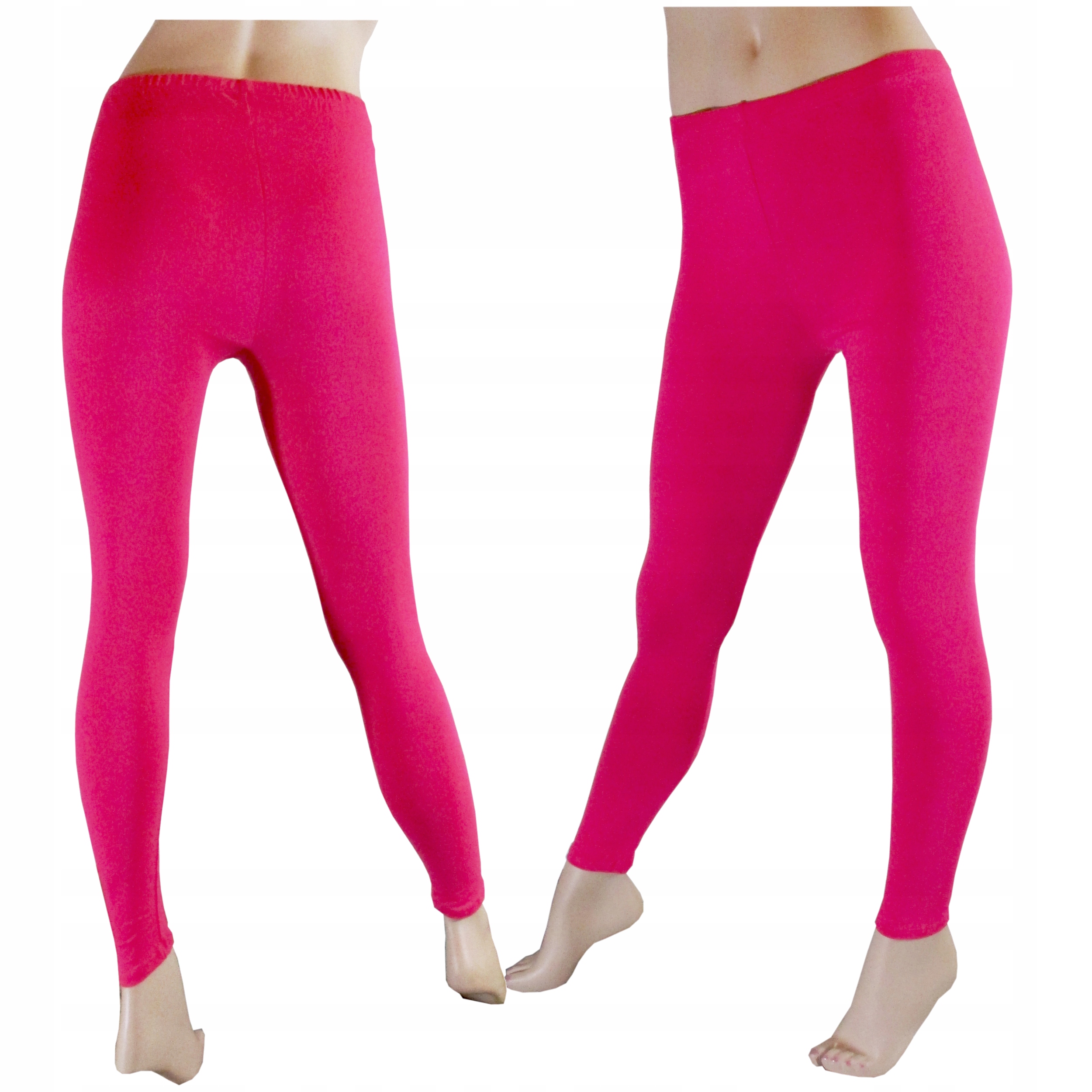 

Legginsy getry leginsy różowe XXXL bawełniane